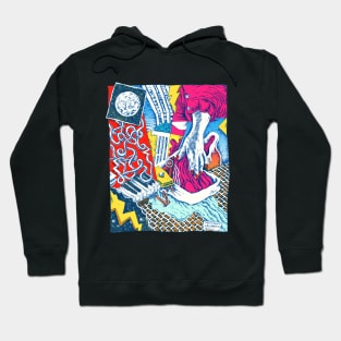 The Lunar Note, by Maximiliano Lopez Barrios Hoodie